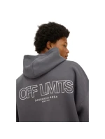 Yourturn unisex mikina s kapucňou šedá PO1950124C