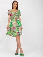 Šaty DHJ SK 15836.51 svetlozelená