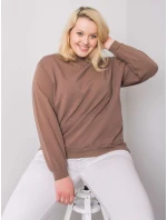 Mikina RV BL 6299.11 hnedá