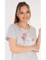 Dámska nočná košeľa s krátkym rukávom Cassie