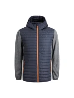 Jack&Jones JJEMULTI QUILTED JACKET 12182242 GREY MELANGE/SET-IN SLE