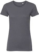 Russell Athletic 108F Dámske tričko Pure Organic 10.108F convoy grey Russell Athletic 108F Dámske tričko Pure Organic 10.108F convoy grey