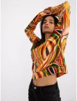 Blúzka DHJ BZ 6033.21P tmavo žltá