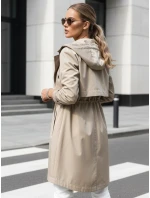 NOCITO FashionStreet dámska prechodná bunda parka camel TY4202 NOCITO FashionStreet dámska prechodná bunda parka camel TY4202