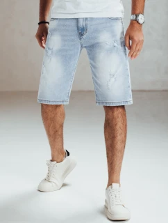 Pánske modré džínsové šortky FashionStreet SX2568