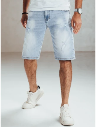 Pánske modré džínsové šortky FashionStreet SX2568