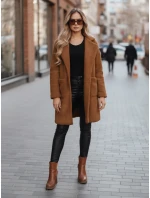 Dámsky zimný kabát Teddy Fur Brown FashionStreet NY0752z