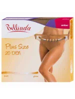 Pančuchové nohavice pre nadmerné veľkosti PLUS SIZE 20 DEN - Bellinda - amber
