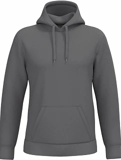 Kariban K 476 Pánska mikina s kapucňou 20.K476 storm grey