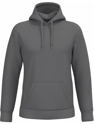 Kariban K 476 Pánska mikina s kapucňou 20.K476 storm grey
