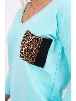 Mätová sada s leopardím potlačou