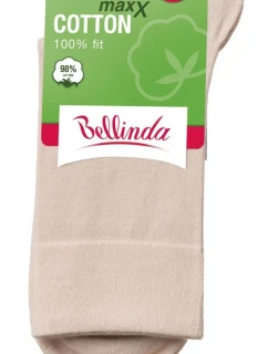 Dámske bavlnené ponožky COTTON MAXX LADIES SOCKS - BELLINDA - biele