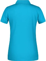 Daiber JN 873 Dámske pracovné polo z bio piqué 02.0873 tyrkysové Daiber JN 873 Dámske pracovné polo z bio piqué 02.0873 tyrkysové