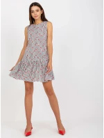 Šaty LK SK 506962.35P biela a čierna