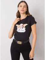 Tričko RO TS 2307.21 čierna Tričko RO TS 2307.21 čierna