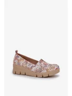 Dámske poltopánky RMR23109D-7 Beige mix - Jezzi Dámske poltopánky RMR23109D-7 Beige mix - Jezzi