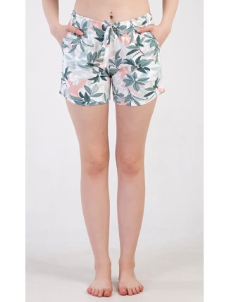 Dámske pyžamové šortky Leaves