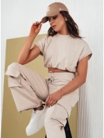 Dámsky set MALANS light beige FashionStreet AY1020 Dámsky set MALANS light beige FashionStreet AY1020