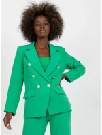 Dámske sako DHJ MA 15555 zelené