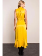 Dámske šaty s dlhšou zadnou stranou 14234 - BSL