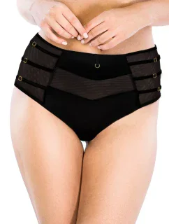 Vysoké dámske nohavičky NAKED 19064 BLACK