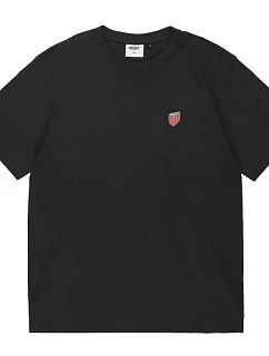 Tričko Prosto Small Shield KL261MTEE1071, čierne, veľkosť L