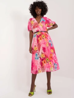 Šaty DHJ SK 13162 4.32 ružová