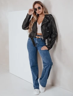 Dámske modré džínsy so širokými nohavicami FashionStreet UY2770