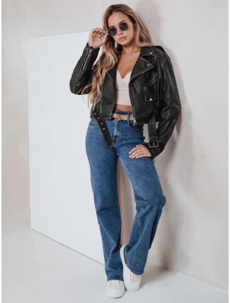 Dámske modré džínsy so širokými nohavicami FashionStreet UY2770 Dámske modré džínsy so širokými nohavicami FashionStreet UY2770