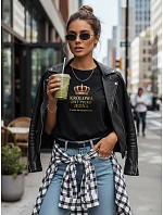 Dámske tričko There is only one queen black FashionStreet NX5035RY Dámske tričko There is only one queen black FashionStreet NX5035RY