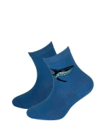 Chlapčenské vzorované ponožky Wola U24.P01;W24.P01 21-26 Chlapčenské vzorované ponožky Wola U24.P01;W24.P01 21-26