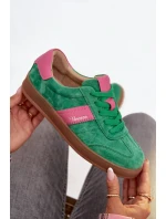 Semišové dámske tenisky Vinceza 79576 green Semišové dámske tenisky Vinceza 79576 green
