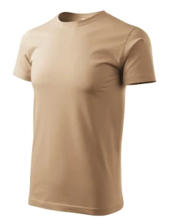 Základné tričko pánske pieskové