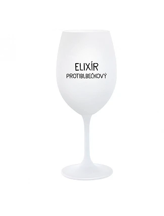 ELIXIR PROTIBLE - pohár na biele víno 350 ml