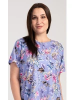 Dámska nočná košeľa s krátkym rukávom Betty