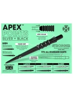 Oceľové hroty šípok Brány Apex Sabre HS-TNK-000013917