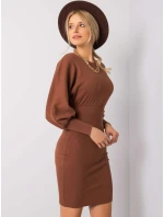 Šaty RV SK 6079.65 hnedá