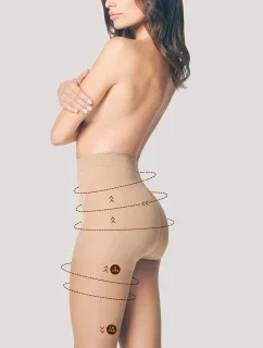 Dámske pančuchové nohavice Fiore Body Care Comfort M 5100 20 den 5-XL