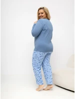 DU PI pyžamo FP 510.13 modré