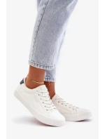 Zateplené dámske tenisky Big Star White