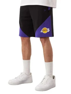 Pánske šortky NBA Team Los Angeles 60284721 Čierna mix - Lakers
