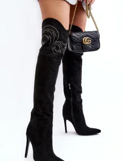 Topánky na podpätku model 188715 Krok vo veľkom štýle