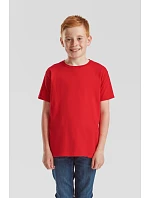 Fruit of the Loom Kids Iconic 150 T Detské tričko 16.1023 melírovaná šedá