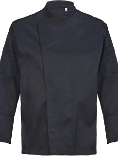 NEOBLU Eugene Pánska kuchárska blúzka s dlhými rukávmi 24.4458 deep black