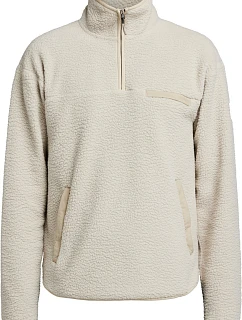 Tenson Yoke Half Zip M Pánska fleecová mikina so zipsom na 1/4 dĺžky 84.7646 piesková