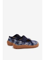 Dětské pantofle na suchý zip Barefoot míčky Froddo Cannvas G1700439-5 Modré Dětské pantofle na suchý zip Barefoot míčky Froddo Cannvas G1700439-5 Modré