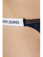 Dámske tangá HIGH LEG THONG UW0UW05160 C1G tm. modrá - Tommy Hilfiger Dámske tangá HIGH LEG THONG UW0UW05160 C1G tm. modrá - Tommy Hilfiger