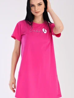 Dámska nočná košeľa s krátkym rukávom I love you