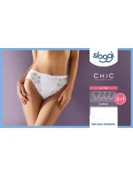 sloggi Chic Tai 4P - WHITE - SLOGGI WHITE - SLOGGI