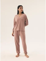 Dámske pyžamo Henderson 43017 Dĺžka kanca/r S-2XL